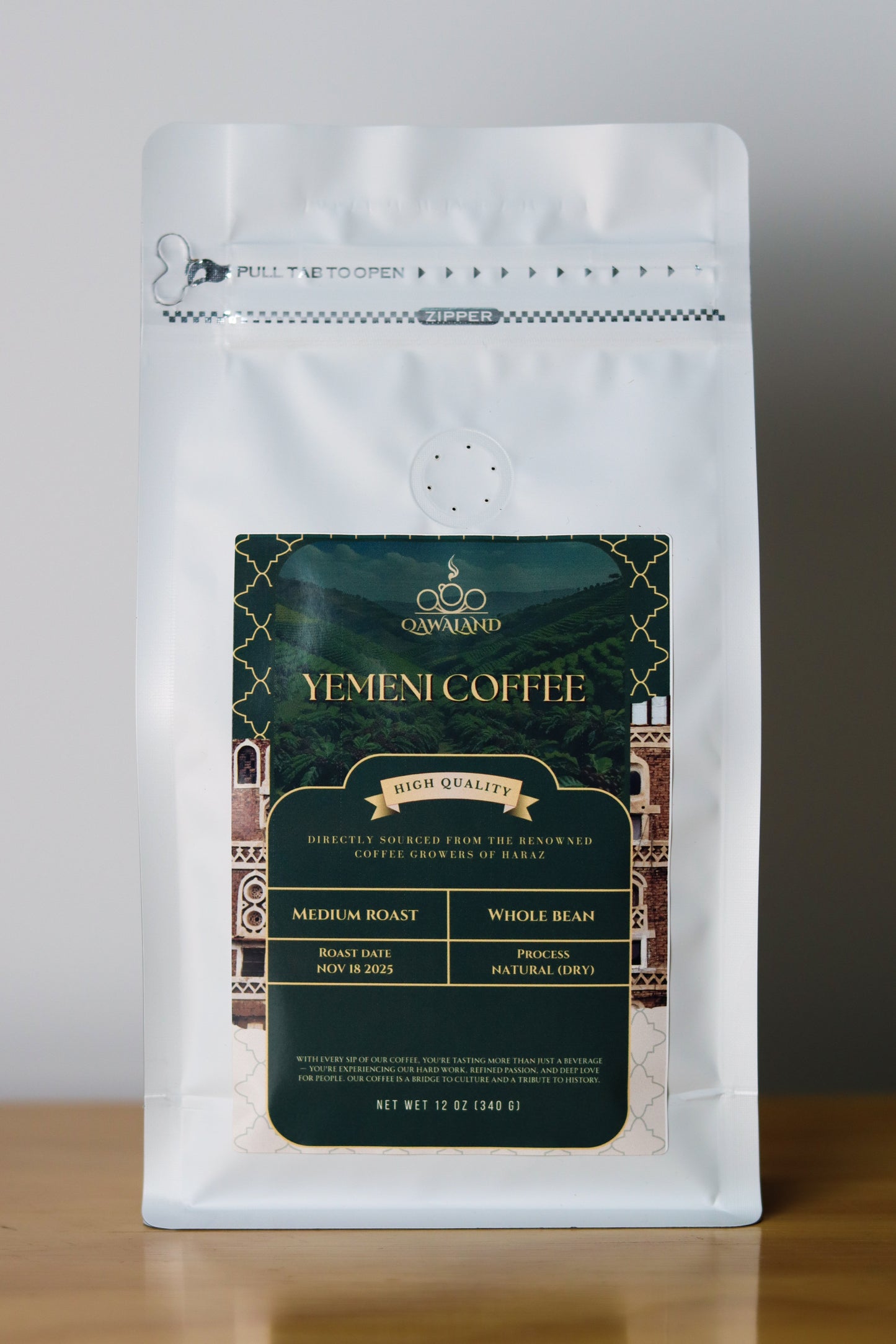 100% ALL NATURAL YEMENI COFFEE