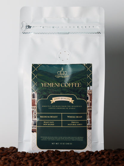 100% ALL NATURAL YEMENI COFFEE