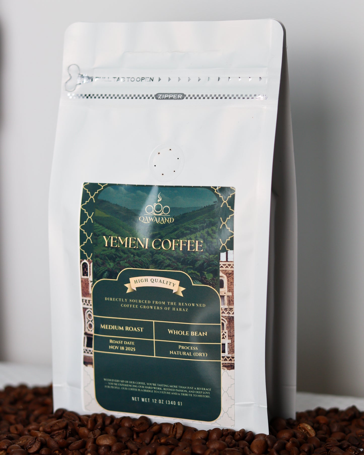 100% ALL NATURAL YEMENI COFFEE